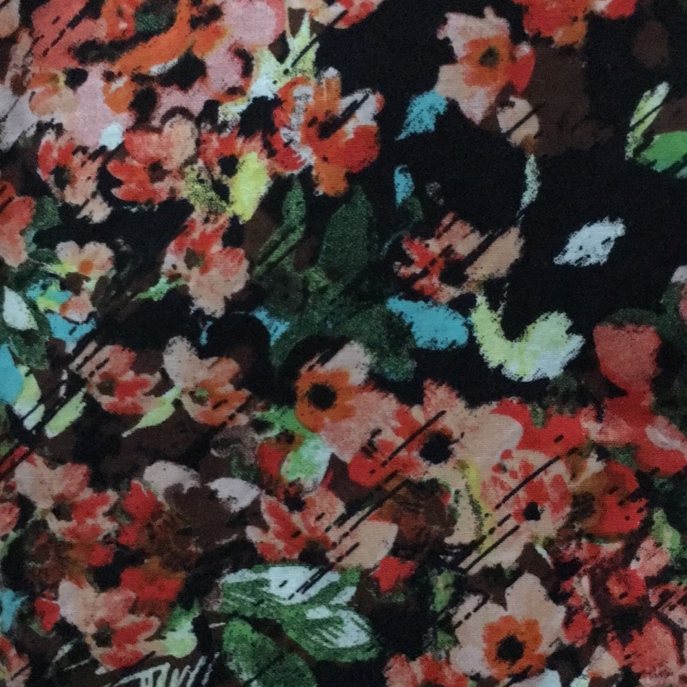 Hpnwot B. Smart Multi Color Floral Short Dress - image 7